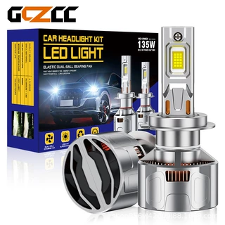 跨境汽车led大灯直插式h7 h4 h11大功率270w双铜管12-24v前照灯