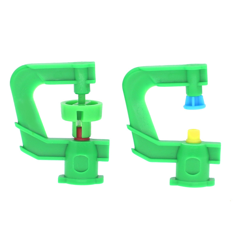 Jardinería invertida pulverizador equipo de riego atomización refractiva micro pulverizador tipo g pulverizador de riego verde sin impuestos