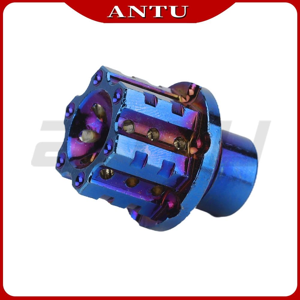 Модификация электрического мотоцикла для обжига титана DIYCB190 Warhawk 190X Мотоцикл Модификация крышки ключа теленка для ключа электромобиля