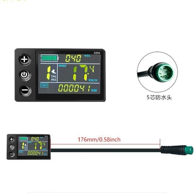 Elektromobil cihazları Lithium Battery Lcd-S866 Electric Vehicle