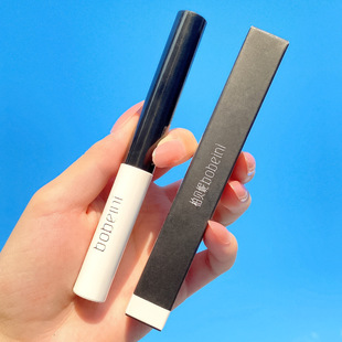 Small brush head mascara waterproof slender long curling is not easy to faint natural thick student eyelash base styling makeup