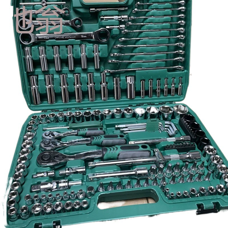 Tools set for repair, wrench, 150 pieces