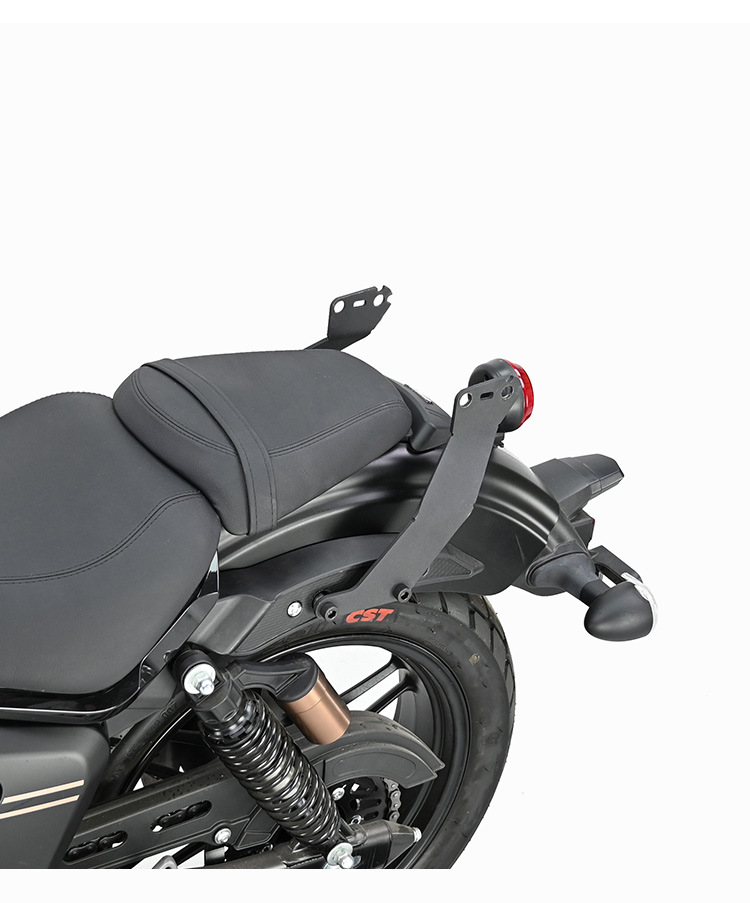 Muscle car Wolf applicable to saikelon RA401 multi-function folding backrest adjustable backrest modified tail shelf tail