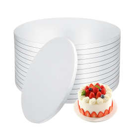 一次性纸托盘圆形蜂窝纸蛋糕底托厂家批发 烘焙用品1.2cm厚纸垫片