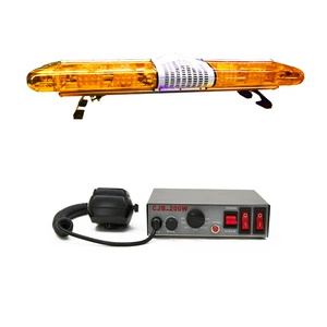 LED roof warning light yellow flashing light 1.05m strobe light signal light siren horn CJB200W