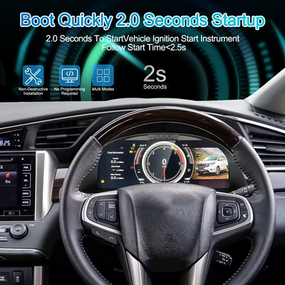 Full Lcd Instrument Panel — automobile instrument