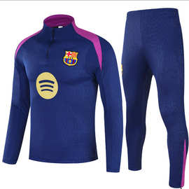 2526新款阿贾克斯阿森纳巴萨切尔西足球队休闲运动通勤半拉足球服