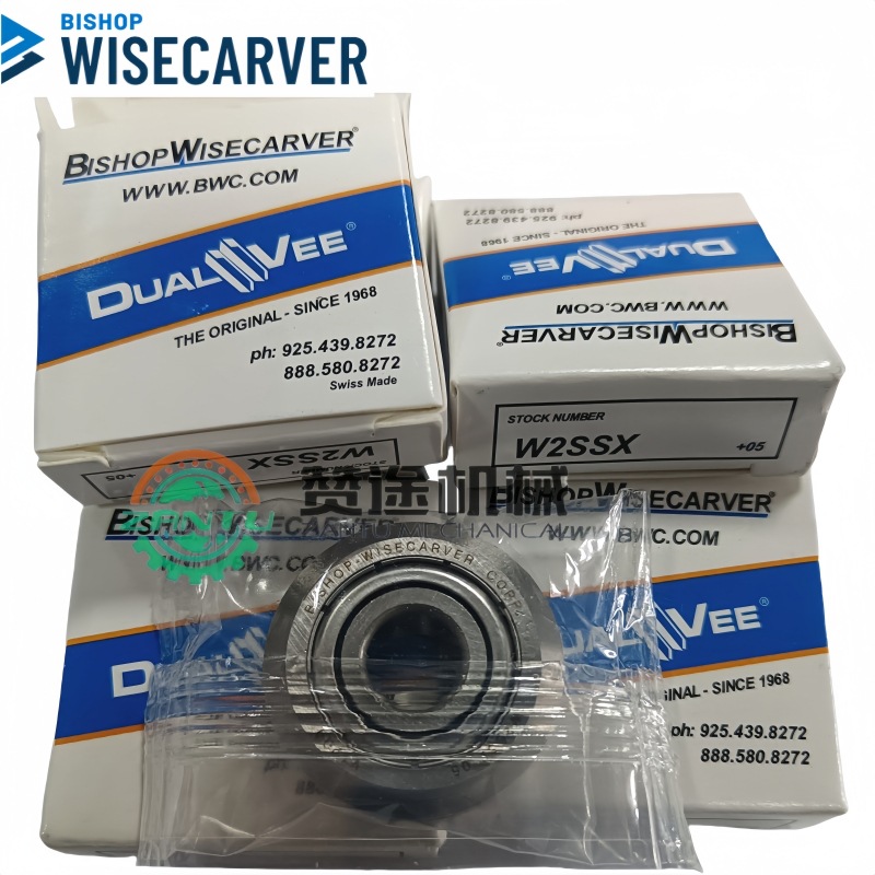 美国BWC滚轮轴承W3X不锈钢滚轮凸轮轴承自动化设备导轨滑块