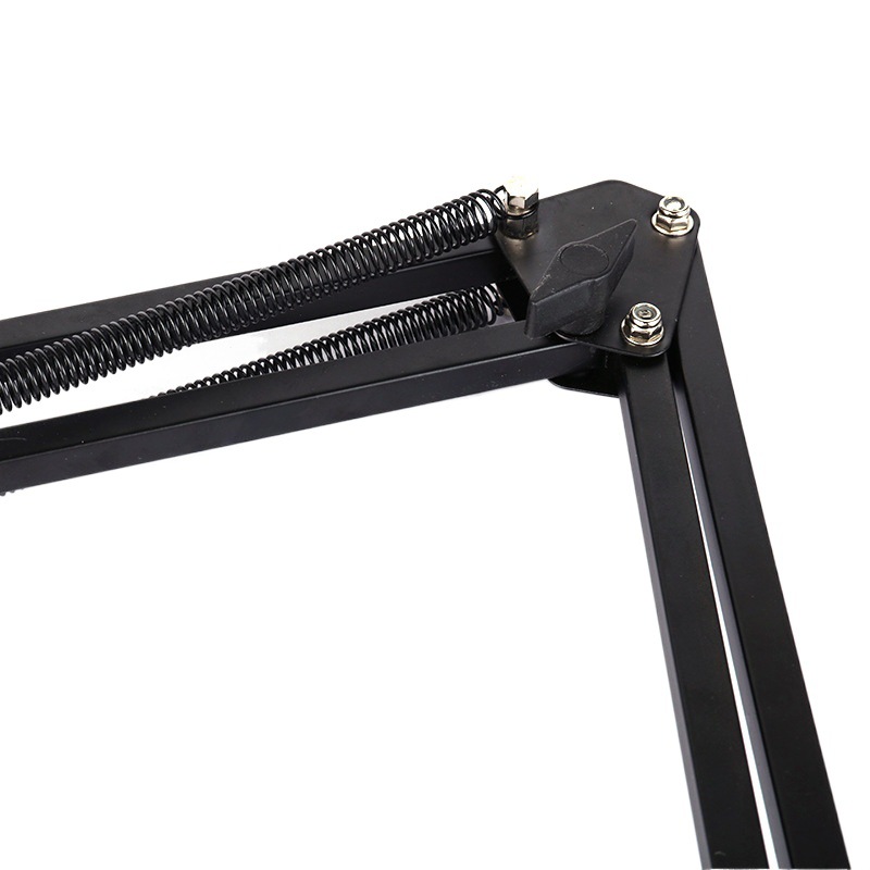 NB-35 micrófono directo de fábrica soporte de micrófono universal soporte voladizo de escritorio de 360 ° todo-ronda