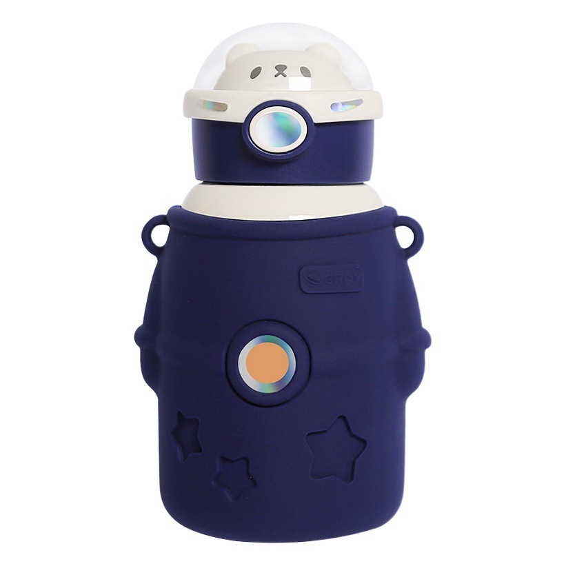 Taza de paja para el hogar 316 taza de agua de acero inoxidable para mujer anticaídas de alto valor taza portátil de ml grande taza termo para niños