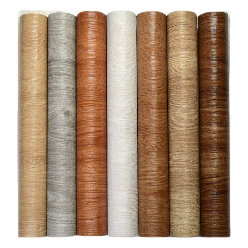 Vinilos decorativos autoadhesivos de imitación madera de 40 cm para pared y suelo, decoración de pared de fondo para dormitorio y cocina, envío directo transfronterizo.