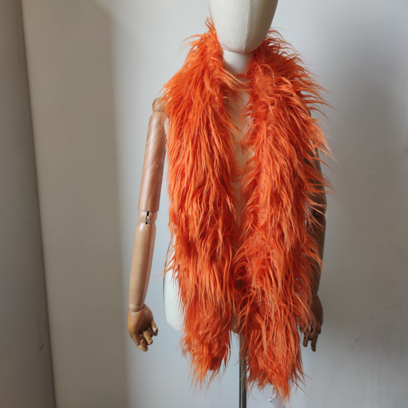 긴 머리-오렌지