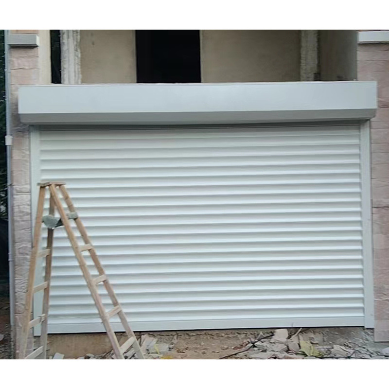 Stainless steel roller shutter electric aluminum alloy shutter door manufacturer Huangshi stainless steel wholesale shutter door shutter protection