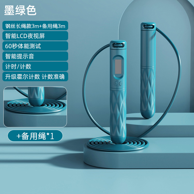 긴 밧줄을 세는 공작 블루 60 카운트 다운