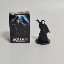 欧美恐怖电影Scream惊声尖叫鬼脸Q版公仔盒蛋小手办模型摆件批发