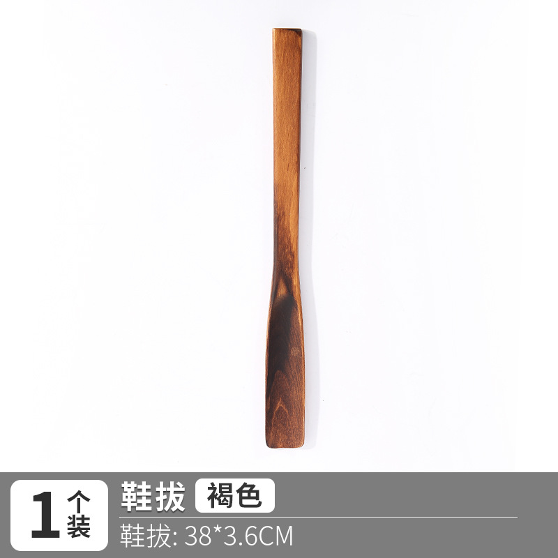 Calzado de madera marrón 62g