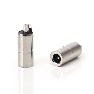 DC female socket with welding piece 3.5*1.1 DC Interface Power female head DC3.5 * 1.1 copper nickel plated socket