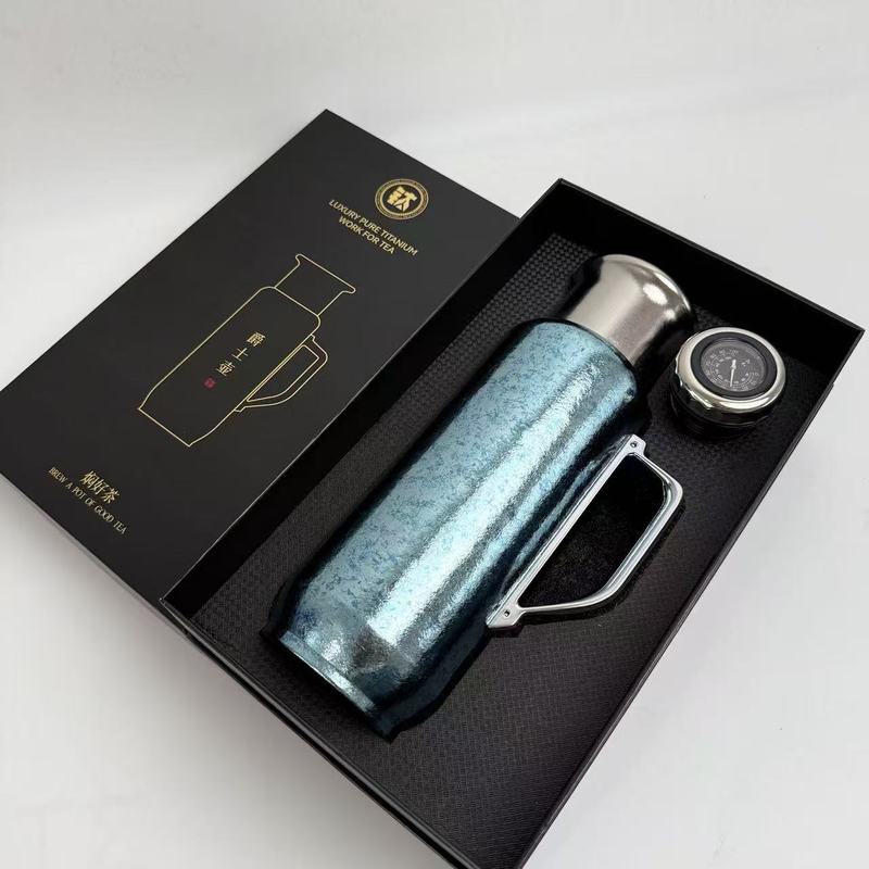 纯钛保温壶商务办公纯钛泡茶保温茶壶家用纯钛多用热水瓶礼品|undefined