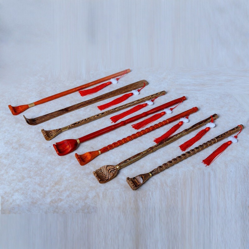 家庭用紅花梨木製かきむしり器、背中かきむしり器、高齢者向け、背中かきむしり神器、かきむしり道具、家庭用|undefined