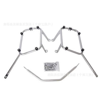Motorcycle frame – for Loncin Wuji 500Ds - shengshi-703f-straight-side-frame-stainless-steel