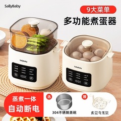 2025新款德国煮蛋器自动断电家用小型烹饪机蒸煮一体新款蒸蛋器