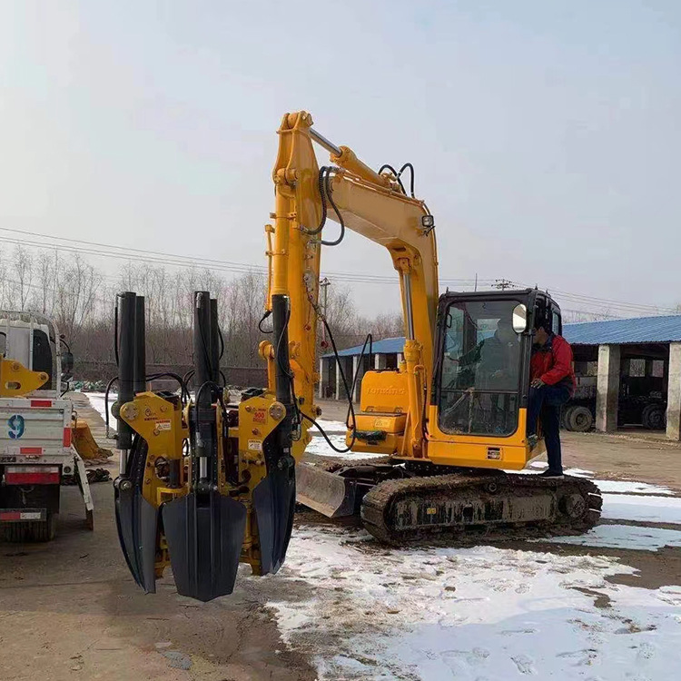 厂家现货绿化带挖树机移树机农用掰式挖树根树墩机