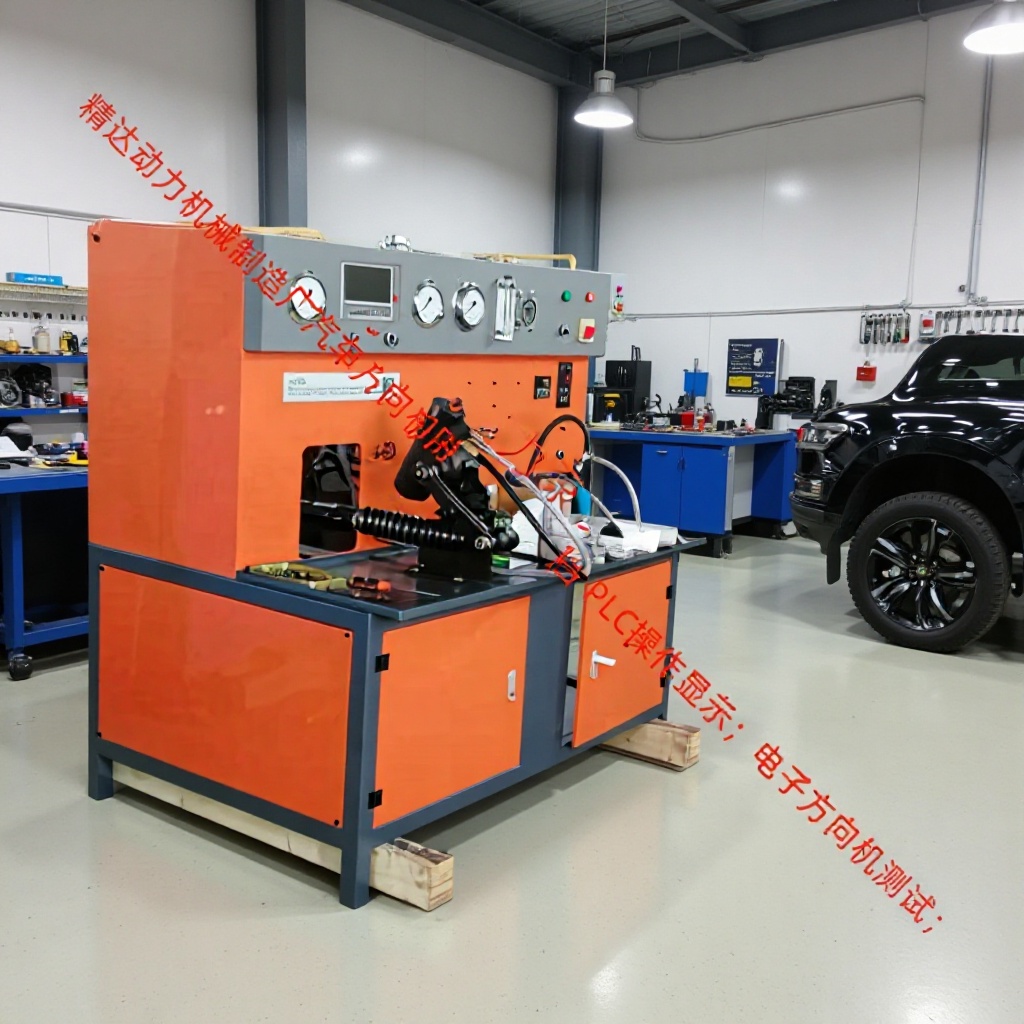 多功能型小车方向机试验台  DLA8电子助力泵带曲线数据打销功能