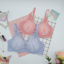 W415出口韩国外贸原单聚拢无钢圈文胸透气舒适好穿侧收内衣女上托