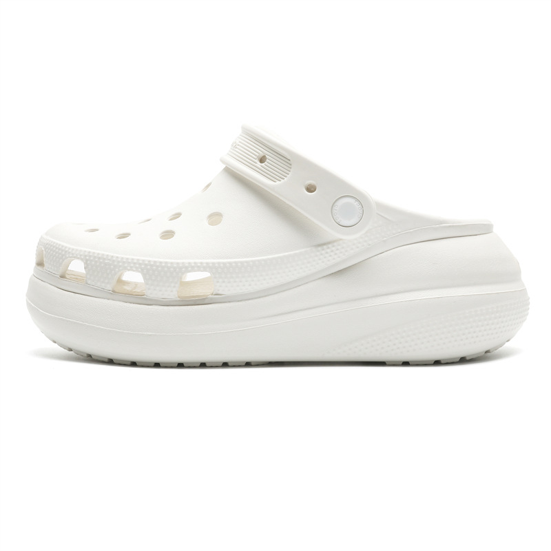 스타 크로스 퍼프 동굴 신발 남성 여름 새로운 구름 여성을위한 두꺼운 밑바닥 미끄럼 방지 비치 샌들