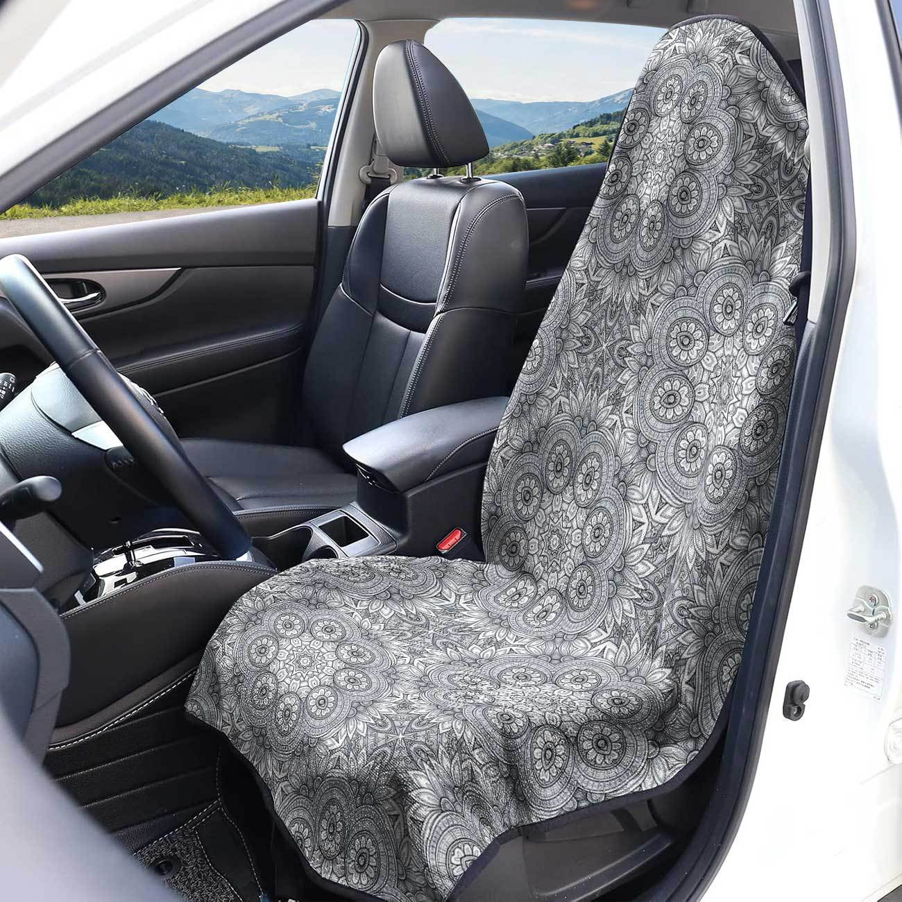 Car seat towel cover for front seats, suitable for gym and exercise, universal for all seasons, car use 171