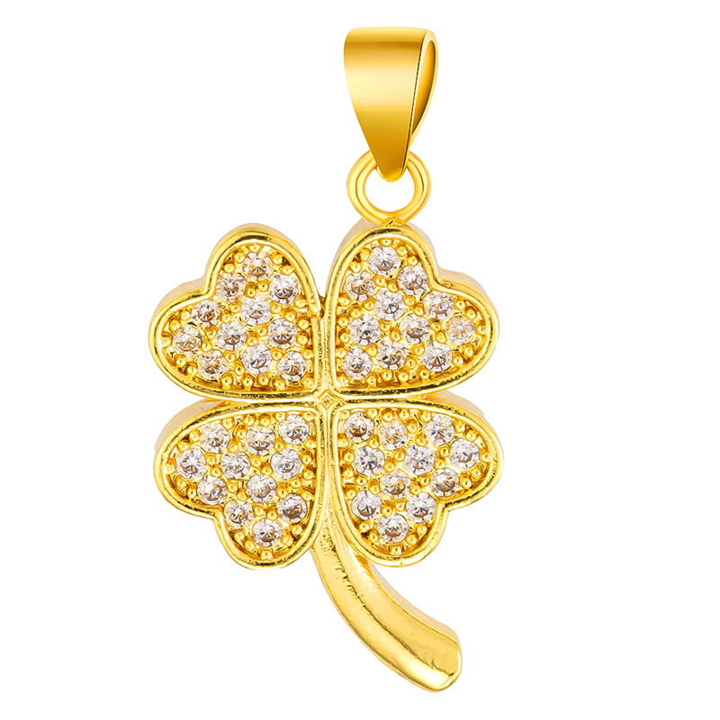 Colgante de cobre micro incrustado Gufasha oro goteo de aceite perlas de transferencia DiDi con perlas de acessorios de perlas huecas fábrica de perlas al por mayor