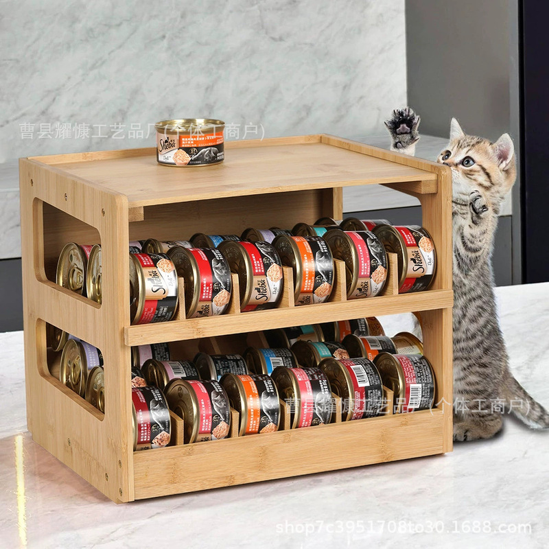 アマゾンの二層は湿った猫の食糧を積み重ねることができます。|undefined