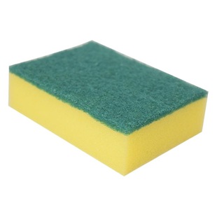 Kitchen supplies household sponge cleaning brush dishwashing brush bowl artifact sponge wipe scouring pad double-sided pot brush