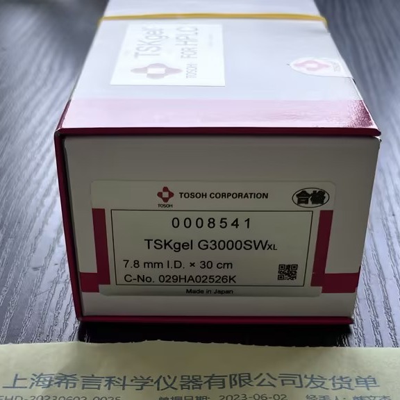 0008541 东曹TOSOH色谱柱G3000SWXL 7.8*300mm