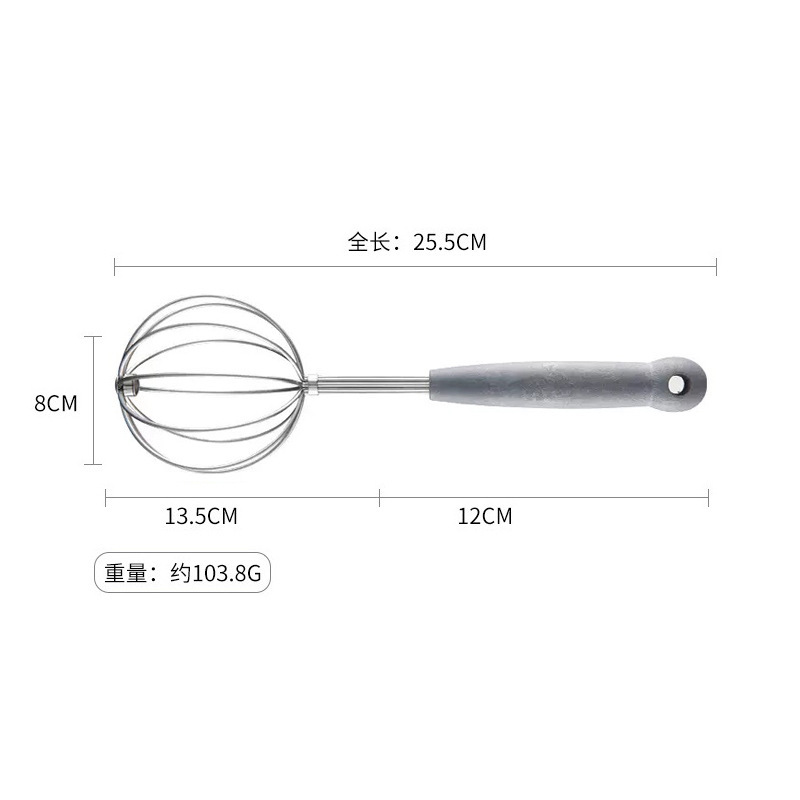メーカー卸売家庭用手動ステンレス泡立て器ハンドミキサー卵泡立て棒クリーム泡立て器|undefined
