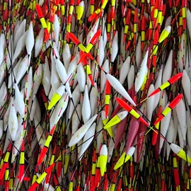 渔漂、浮标;其他垂钓用品