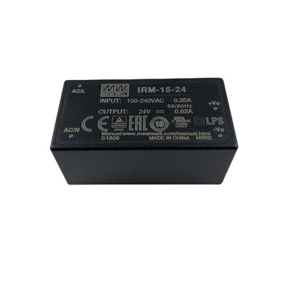 明纬电源 IRM-15-12 15W胶囊型模块电源
