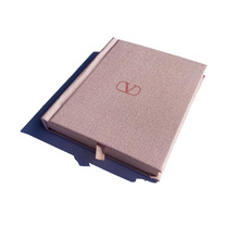 厂家直销高级感环保RPET布面笔记本丝印LOGO环保再生纸精装笔记本