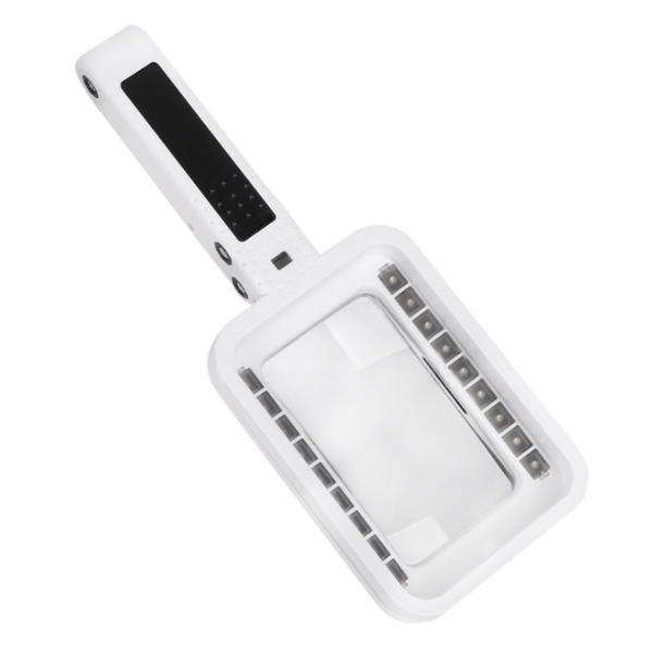 Rectangular handheld folding magnifying glass