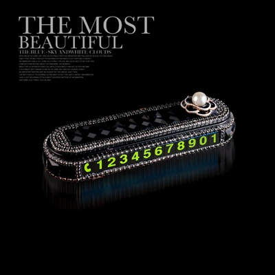 Nömrəli dayanma kartı High Temperature Resistant - black-black-camellia