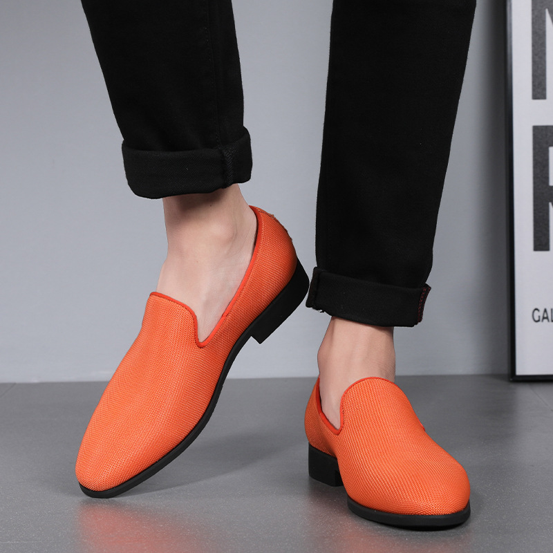 Neue Slip-On-Schuhe in großer Größe, Mesh-Stoff, lässig, vier Jahreszeiten, leichtes Fuß-Set für Herren, faule Halbschuhe, Herrenschuhe_voghion.com