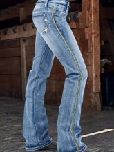 O 12729 Trendy Slim Fit Denim Jeans ����ţ�п� ŷ���羳