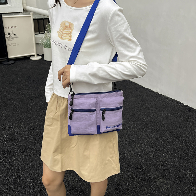Primavera y verano ligero versátil bolso de tela de nylon 2026 nuevo bolso pequeño bolso diario bolso móvil image 3