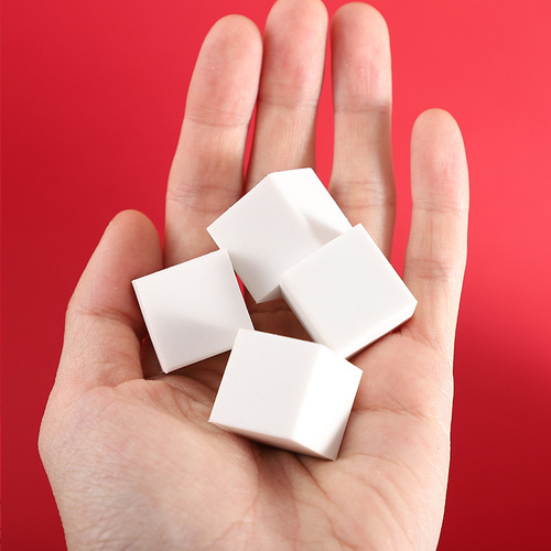 Cube eraser student math model three views exam chart push public exam cube square eraser wholesale