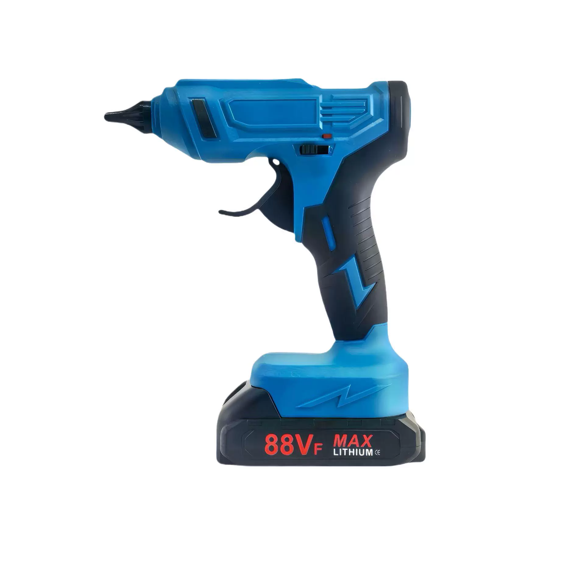 Литиевая электрическая термоплавка пистолет зарядный автоматический комплект термоплавкий клей большой литиевая электрическая беспроводная термоплавка пистолет оптом