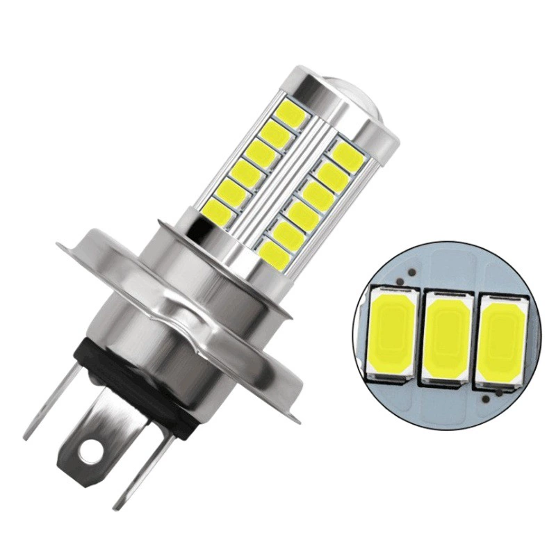 Автомобильные светодиодные противотуманные фары H4 H7 H8/H11 9005 9006 5630 33SMD светодиодные фары