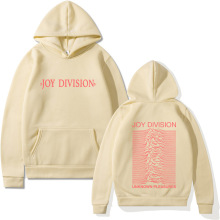 秋冬卫衣男Joy Division 快乐分裂乐队摇滚朋克长袖抓绒连帽卫衣