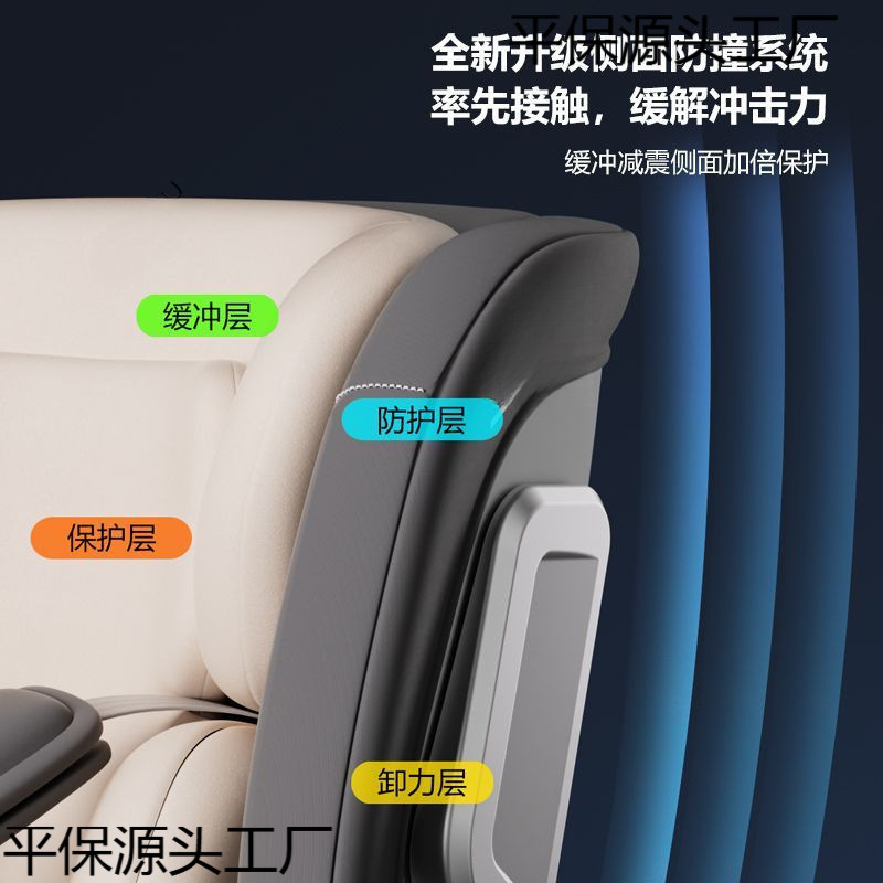 儿童安全座椅汽车用0-12岁宝宝婴儿车载便携式360度旋转座椅可躺|undefined