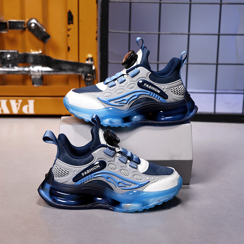 Zapatos deportivos para niños en 2025 nuevos zapatos para niñas zapatos de baloncesto para niños zapatos transpirables antideslizantes para estudiantes