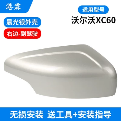 Rear mirror/rearview mirror assembly | Lens, Turn Signal Light - silver-shell-passenger